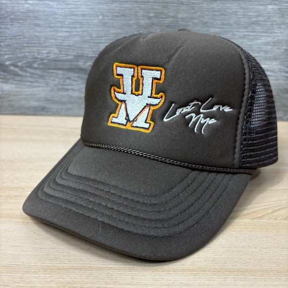 Lost Love Other - Lost Love NYV Hat Cap Snapback Brown Trucker Adjustable